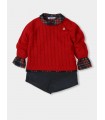 Jersey lana trenzado niño bebe
